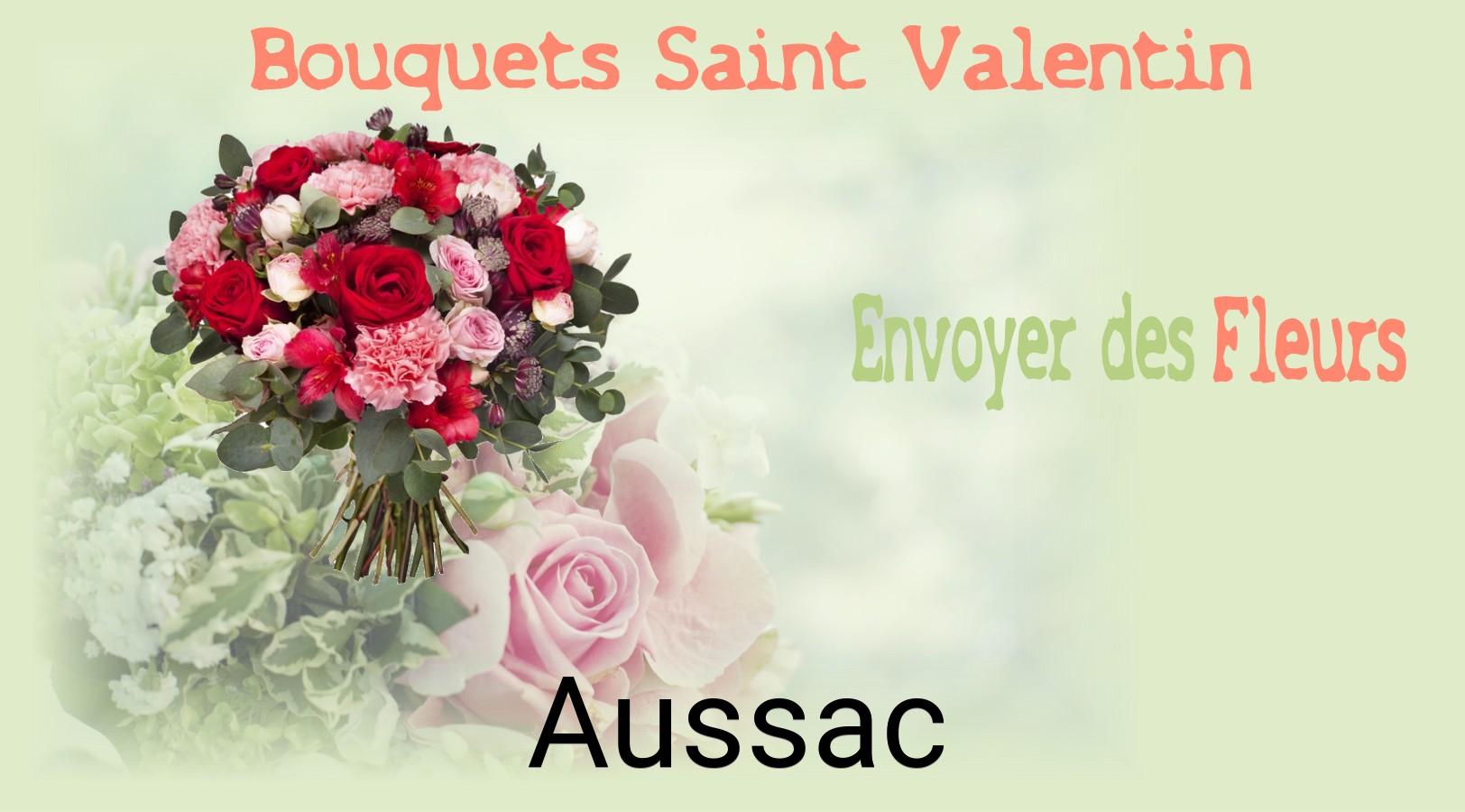 Roses de Saint-Valentin livrées à Aussac